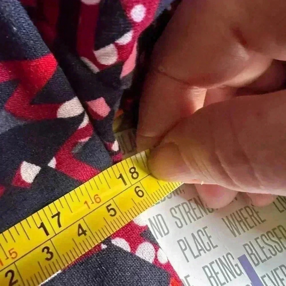 Lularoe Large Navy blue southwest pattern Julia pencil dress . NWT. - Picture 7 of 7